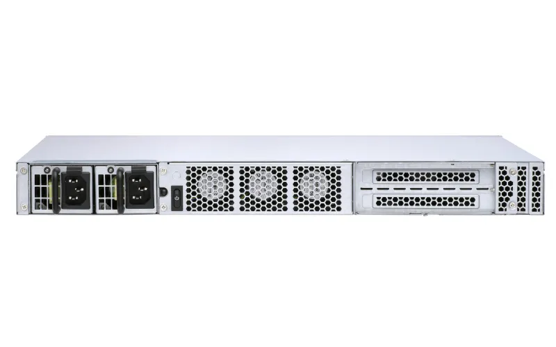 QNAP QuCPE-7012-D2146NT-32G Intel Xeon D-2146NT 8x2.5GbE RJ45 ports and 4x10GbE SFP+ ports 1x network module 1x PCIe Gen3 x8