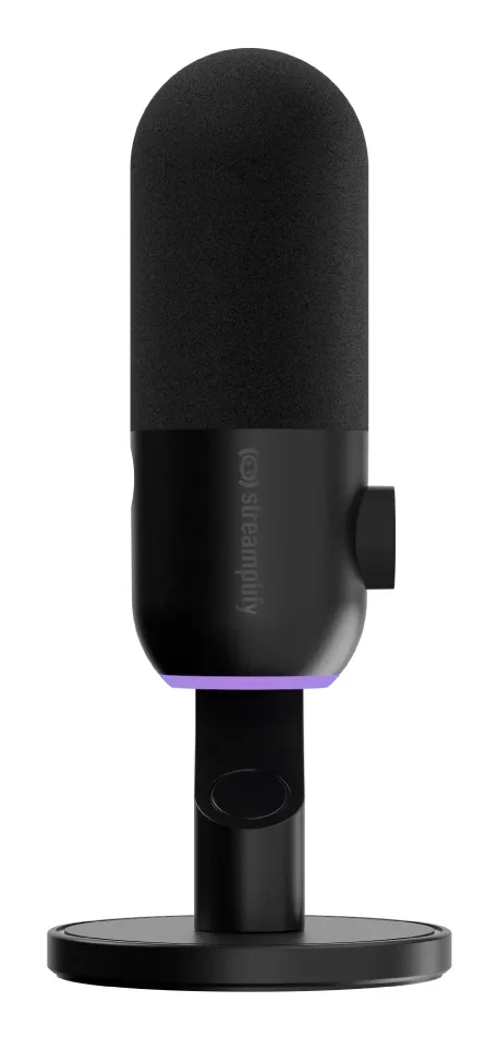 Streamplify MIC Mini, USB, kondensaattori -mikrofoni, musta