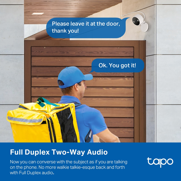 TP-Link Tapo Indoor/Outdoor Wi-Fi Home Security Camera /Tapo C120