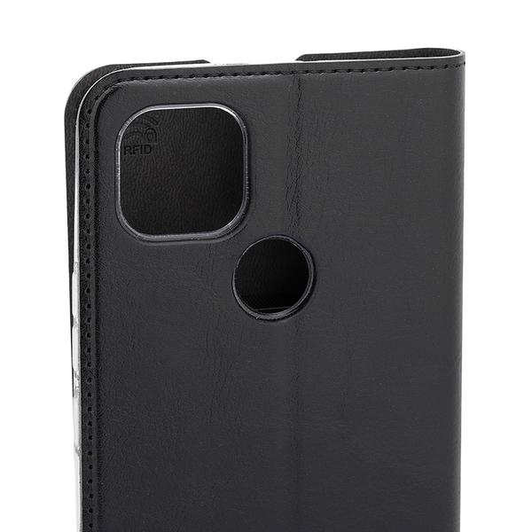 (Fyndh&ouml;rnan) Wave Book Case, Motorola Moto G9 Power - flipfodral, Svart