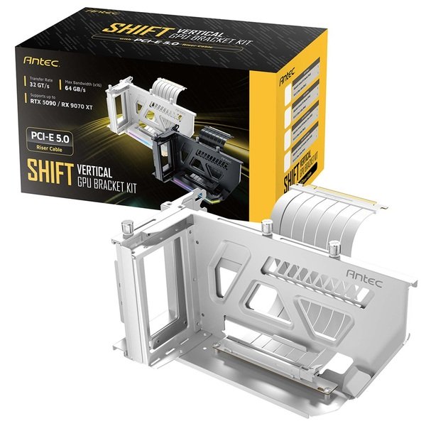 Antec AT-ARCVB-W190-PCIE5 Vertical GPU Kit, PCIe 5.0 x16, 190 mm