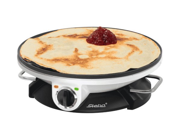 Steba CR 32 Crepesmaskin, 1200 W, Vit/Svart