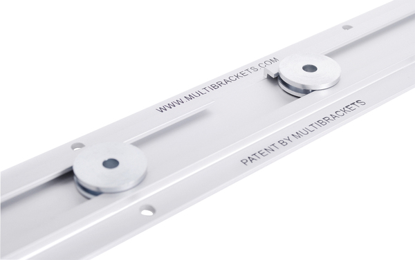 Multibrackets Wallmount Silver Super Slim Large Universal