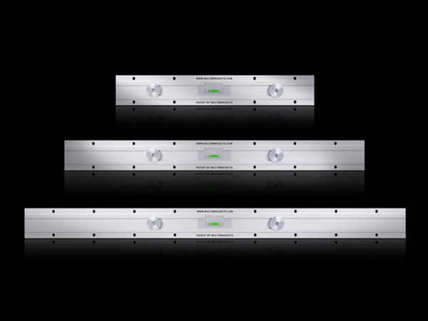 Multibrackets Wallmount Silver Super Slim Large Universal