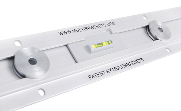 Multibrackets Wallmount Silver Super Slim Large Universal