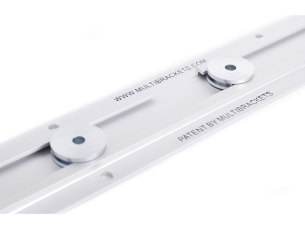 Multibrackets Wallmount Silver Super Slim Large Universal