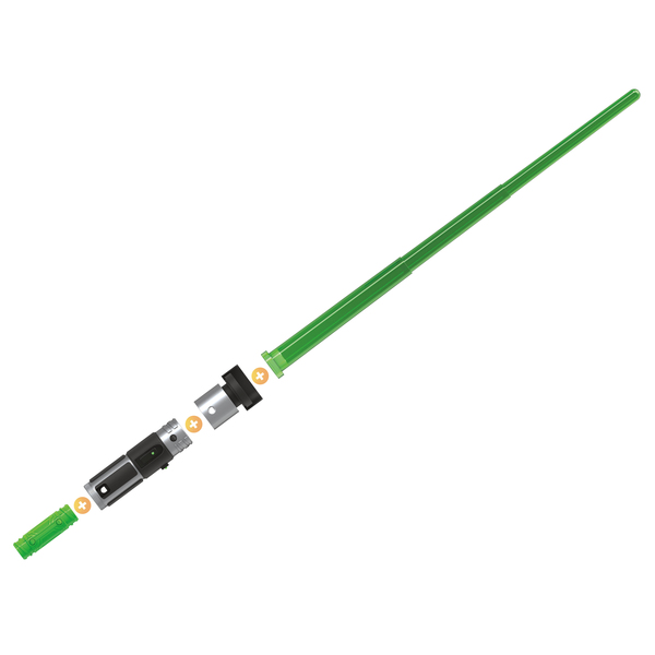 Star Wars Lightsaber Forge Extendable Lightsaber Yoda Electronic Green Lightsaber