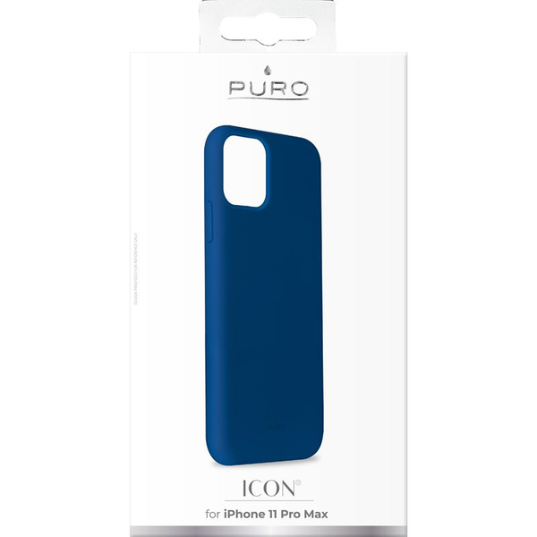 Puro ICON, iPhone 11 Pro Max - Case, Dark Blue