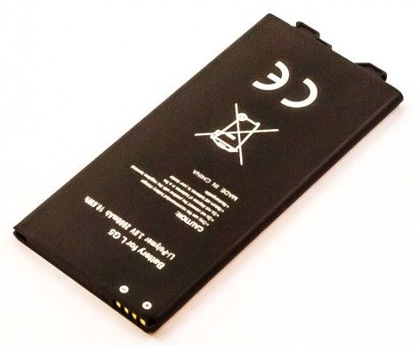 Li-ion, 3.8V, 2800mAh, 10.6Wh