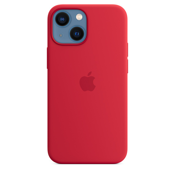 Apple iPhone 13 mini, MagSafe -silikonikuori, (PRODUCT)RED