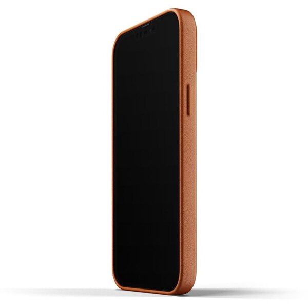Mujjo Full Leather Wallet Case for iPhone 13 Pro Max Tan