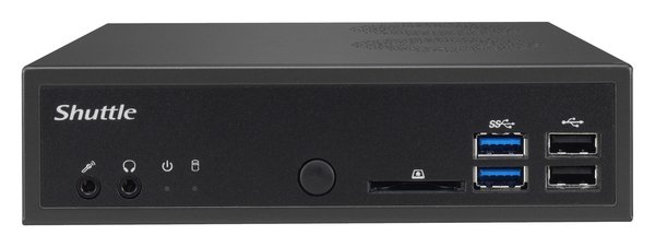 Shuttle XPC DH110 Slim Barebone, Intel H110, S1151, musta