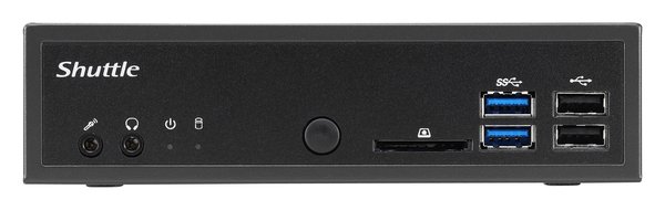 Shuttle XPC DH110 Slim Barebone, Intel H110, S1151, musta