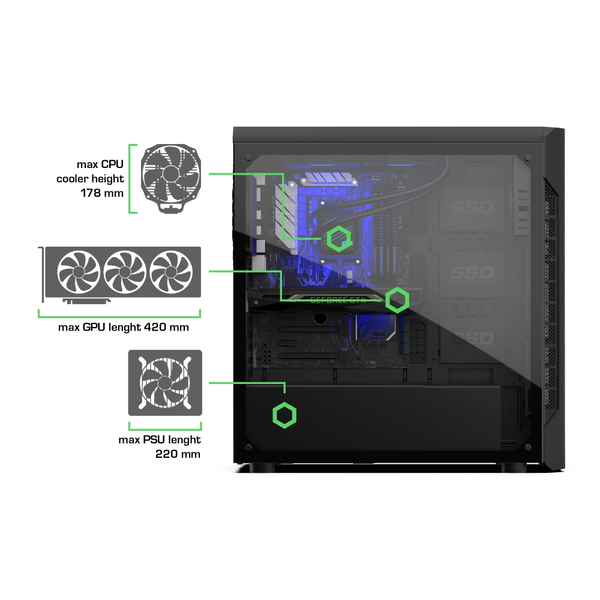 SilentiumPC Armis AR7 TG