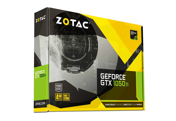 Zotac GeForce GTX 1050 Ti 4GB - Graphics card
