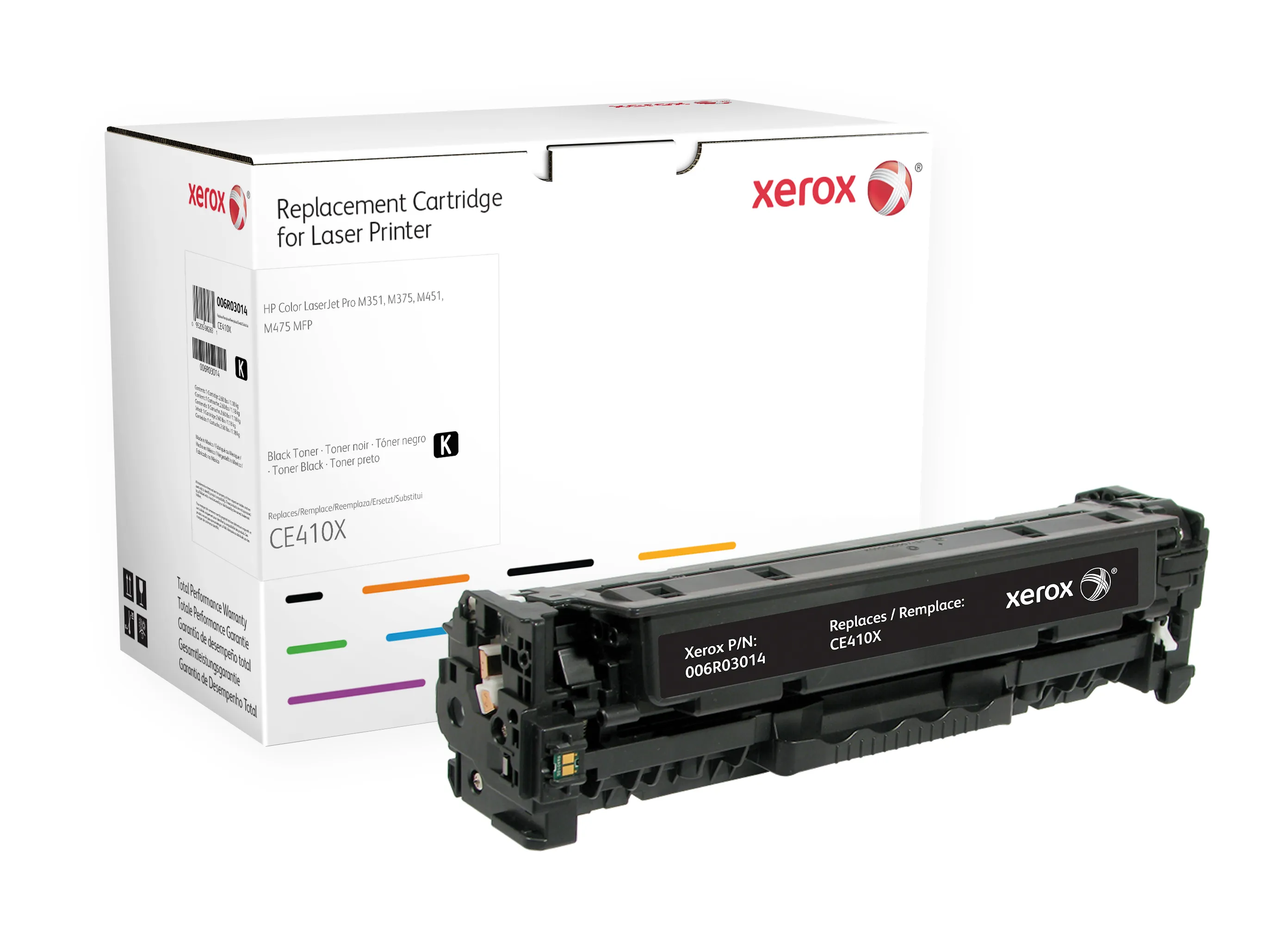 Xerox - Musta - v&auml;riainekasetti (vastaavuus: HP 305X) malleihin LaserJet Pro 300 color M351a, 300 color MFP M375nw, 400 color M451, 400 color MFP M475