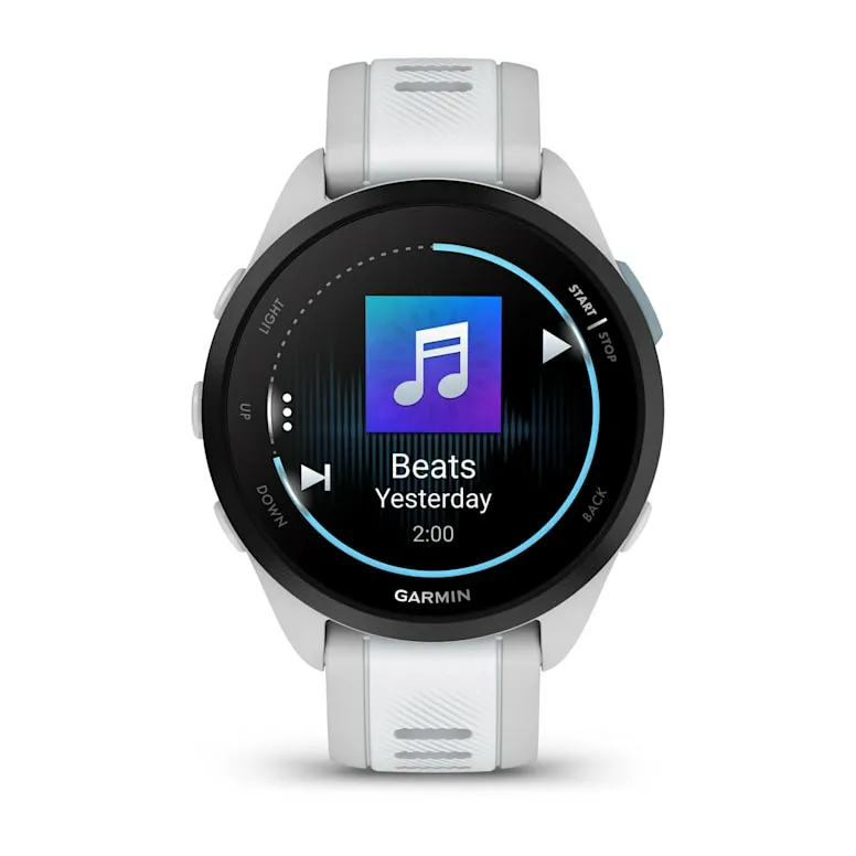 Garmin Forerunner 165 Music - tr&auml;ningsklocka, M&ouml;rkgr&aring; / Ljusgr&aring;