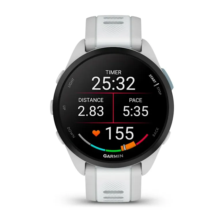 Garmin Forerunner 165 Music - tr&auml;ningsklocka, M&ouml;rkgr&aring; / Ljusgr&aring;
