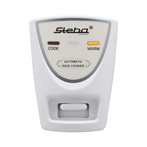 Steba RK 2 Rice Cooker, 700 Watt, 3.5 Litre, Stainless Steel/White