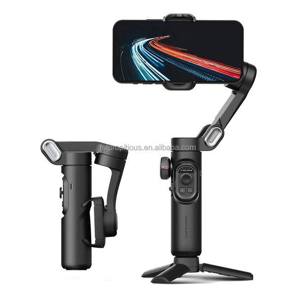 AOCHUAN XE RGB - 3-Axis Smartphone Gimbal, Black