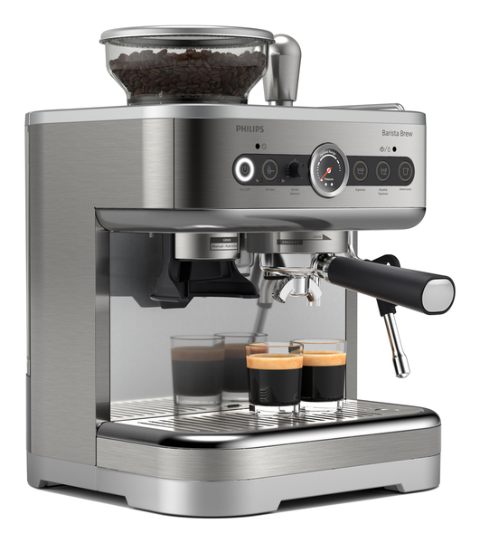 Philips Barista Brew Semi - espressomaskin, Svart, Stål