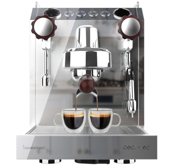 CECOTEC Baristeo Classic -manuaalinen espressokone, ruostumaton ter&auml;s