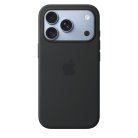 Apple iPhone 18 Pro -silikonikuori MagSafella, musta