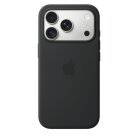 Apple iPhone 18 Pro -silikonikuori MagSafella, musta