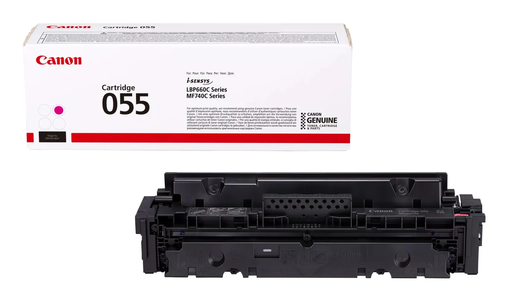 Canon CRG 055 lasertoner, magenta