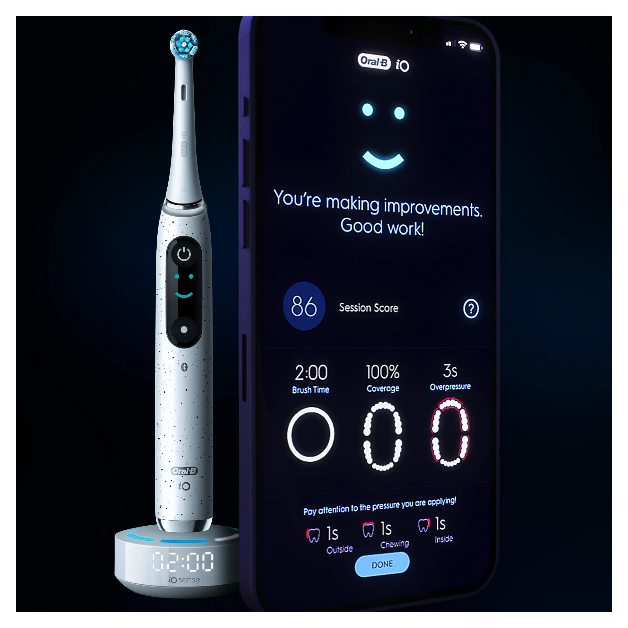 Oral-B iO Series 10 Electric Toothbrush, White