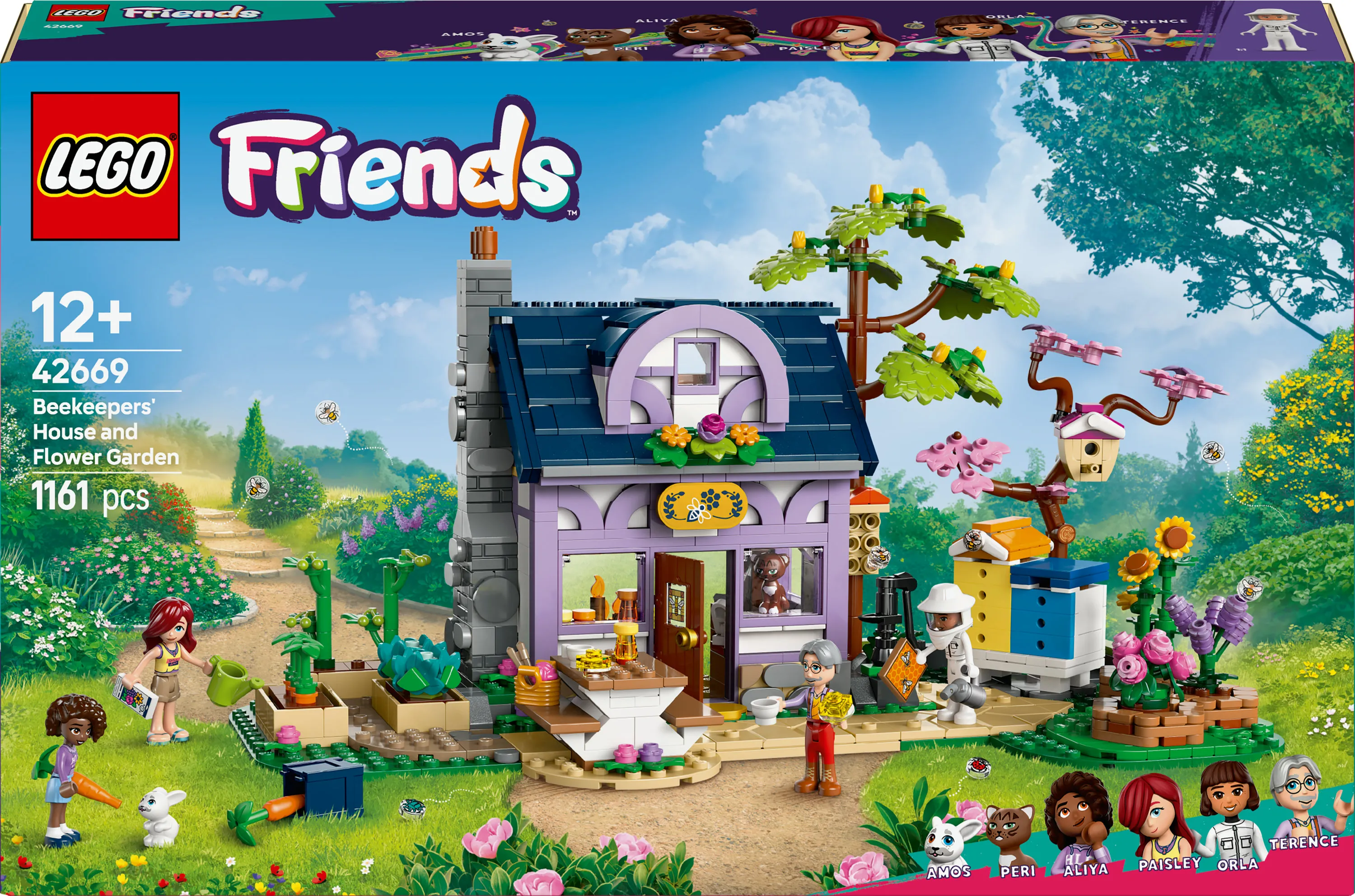 LEGO Friends Mehil&auml;ishoitajien talo ja kukkiva puutarha 42669