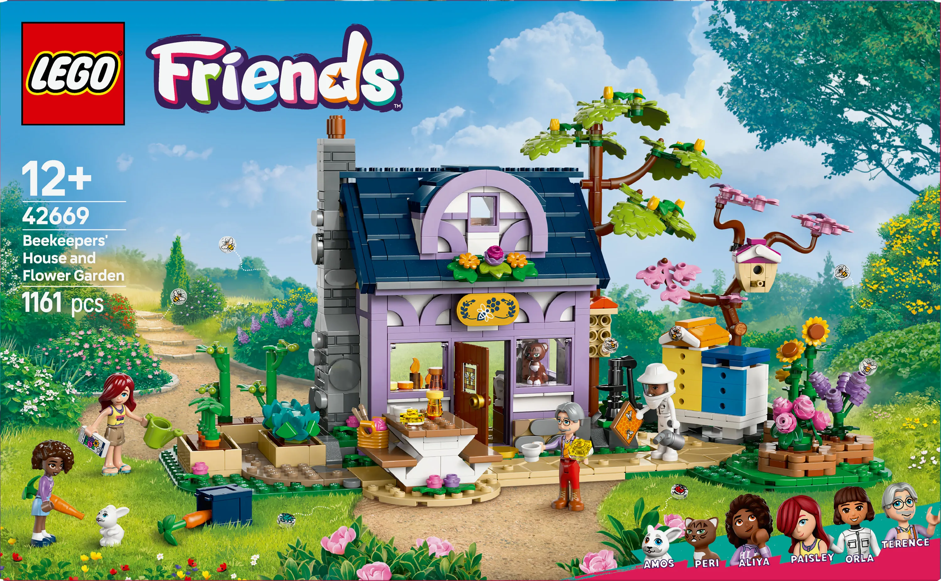 LEGO Friends Mehil&auml;ishoitajien talo ja kukkiva puutarha 42669