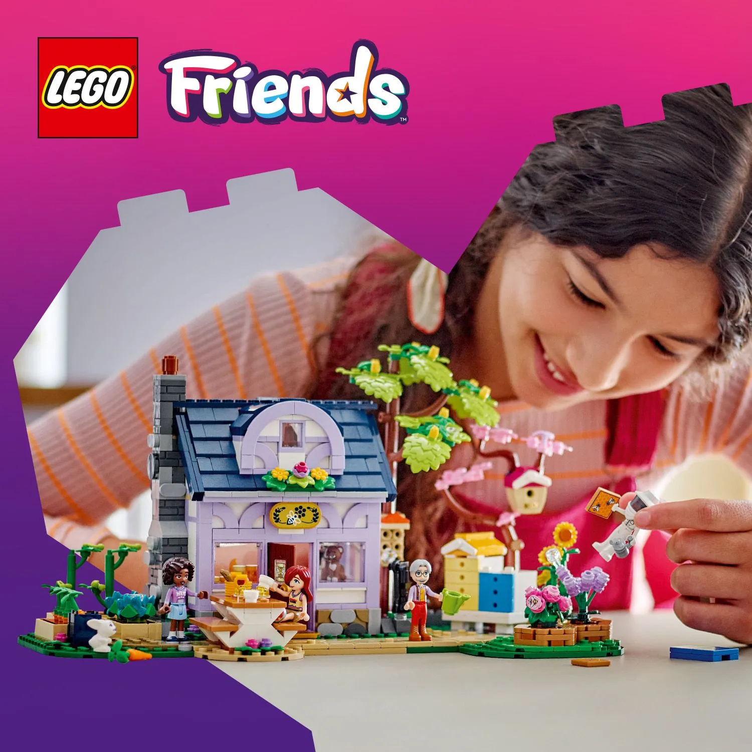 LEGO Friends Mehil&auml;ishoitajien talo ja kukkiva puutarha 42669