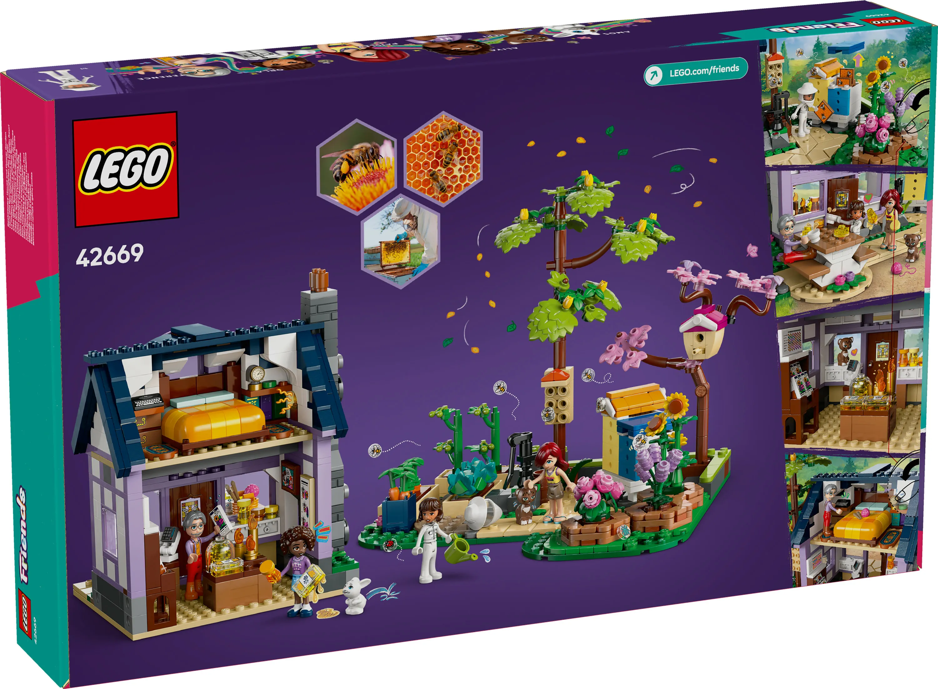 LEGO Friends Mehil&auml;ishoitajien talo ja kukkiva puutarha 42669