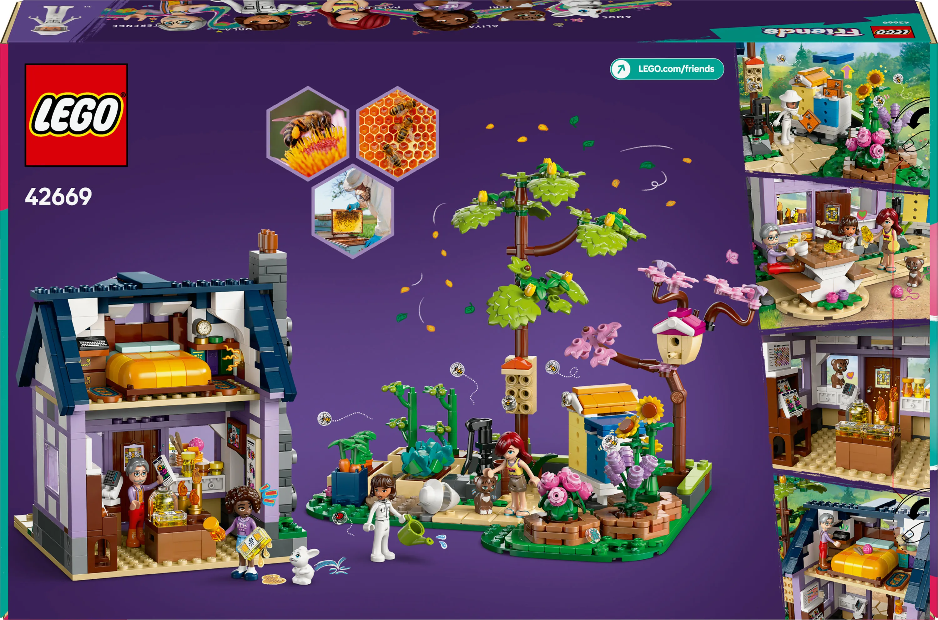 LEGO Friends Mehil&auml;ishoitajien talo ja kukkiva puutarha 42669