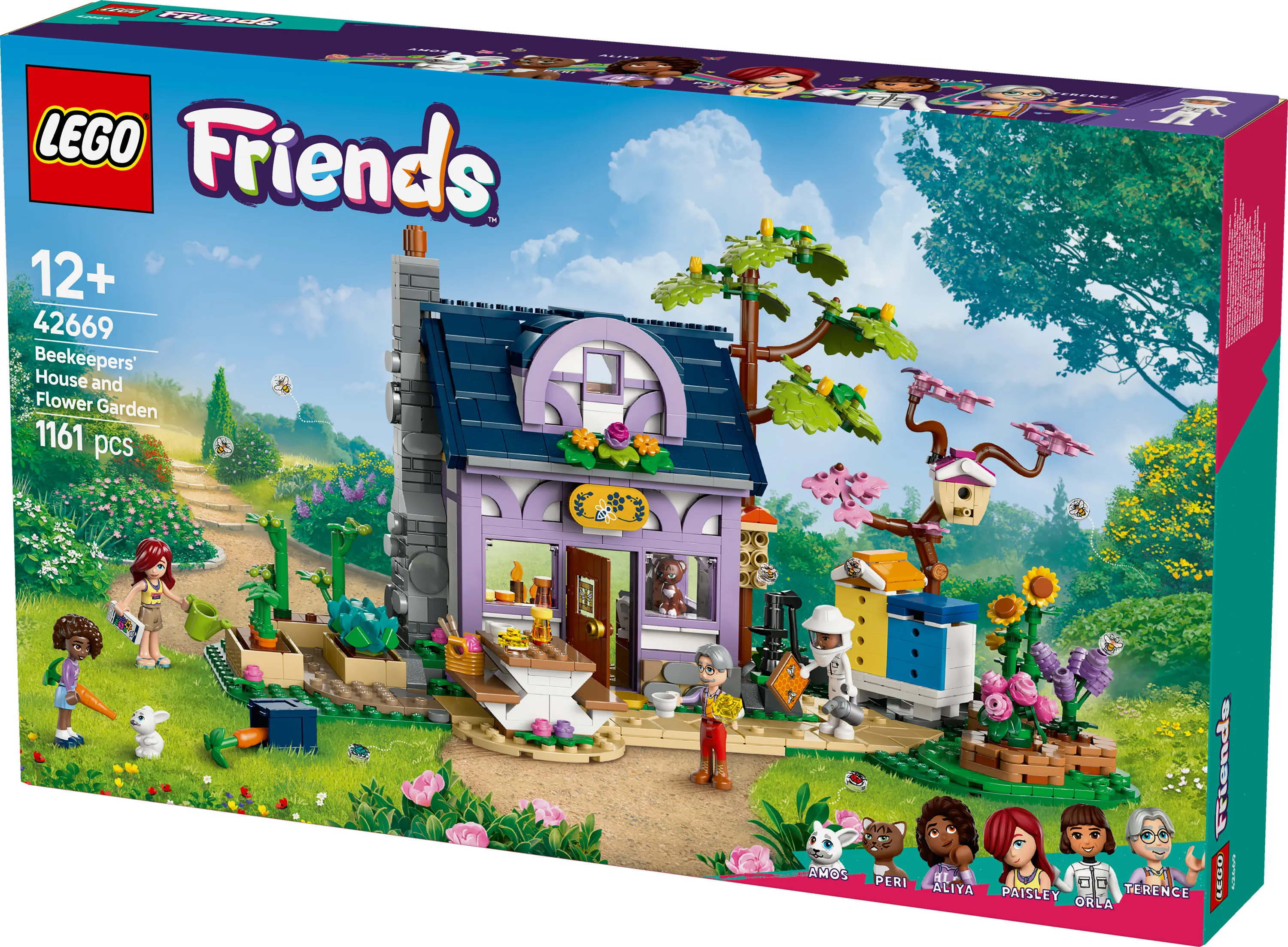 LEGO Friends Mehil&auml;ishoitajien talo ja kukkiva puutarha 42669