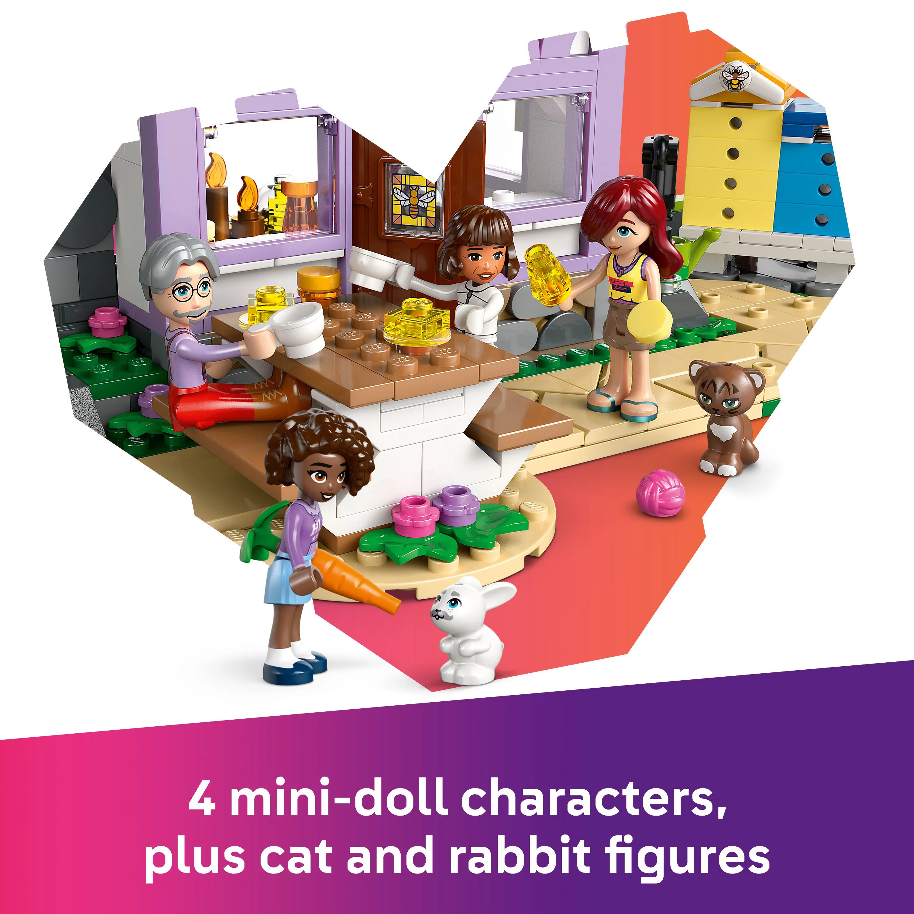 LEGO Friends Mehil&auml;ishoitajien talo ja kukkiva puutarha 42669