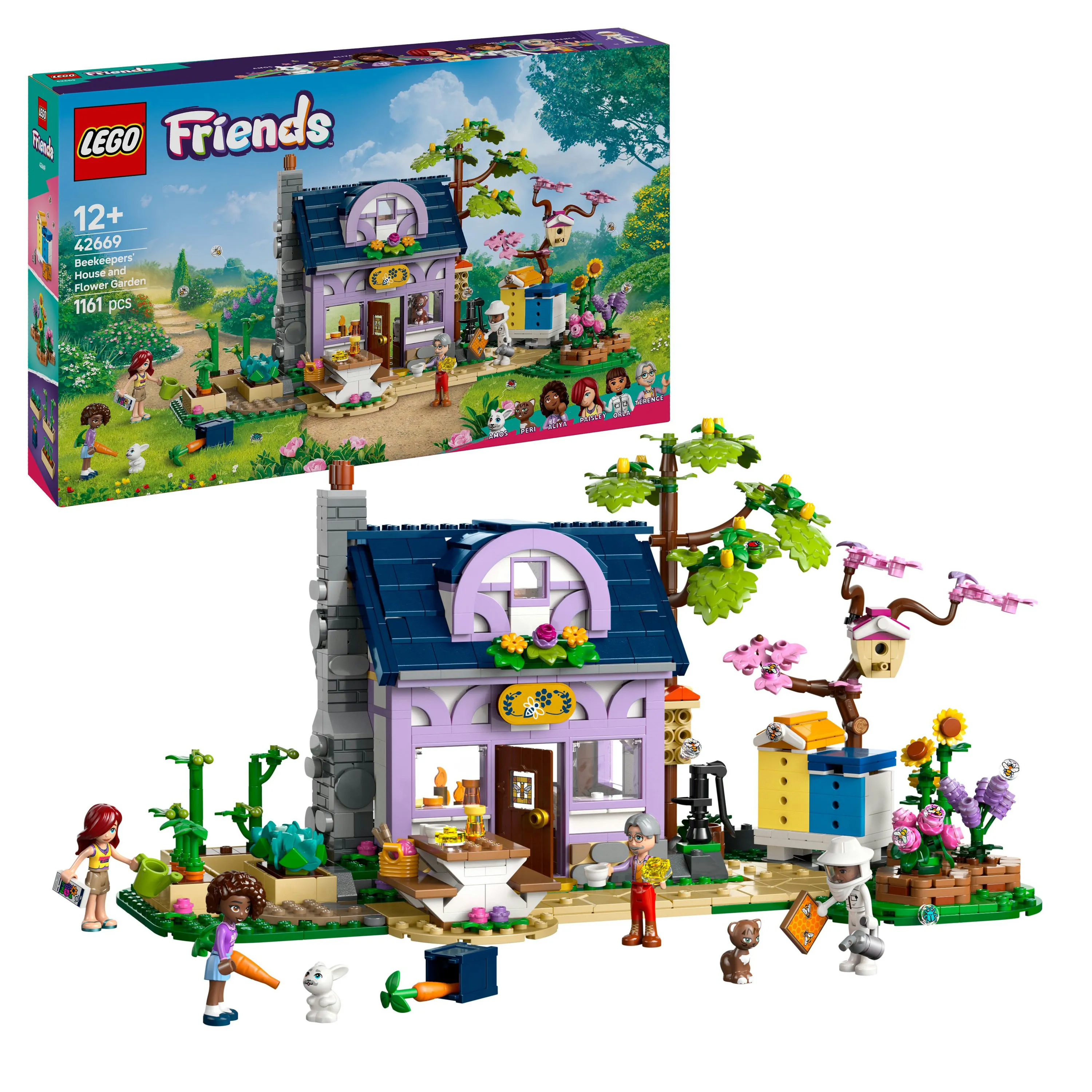 LEGO Friends Mehil&auml;ishoitajien talo ja kukkiva puutarha 42669