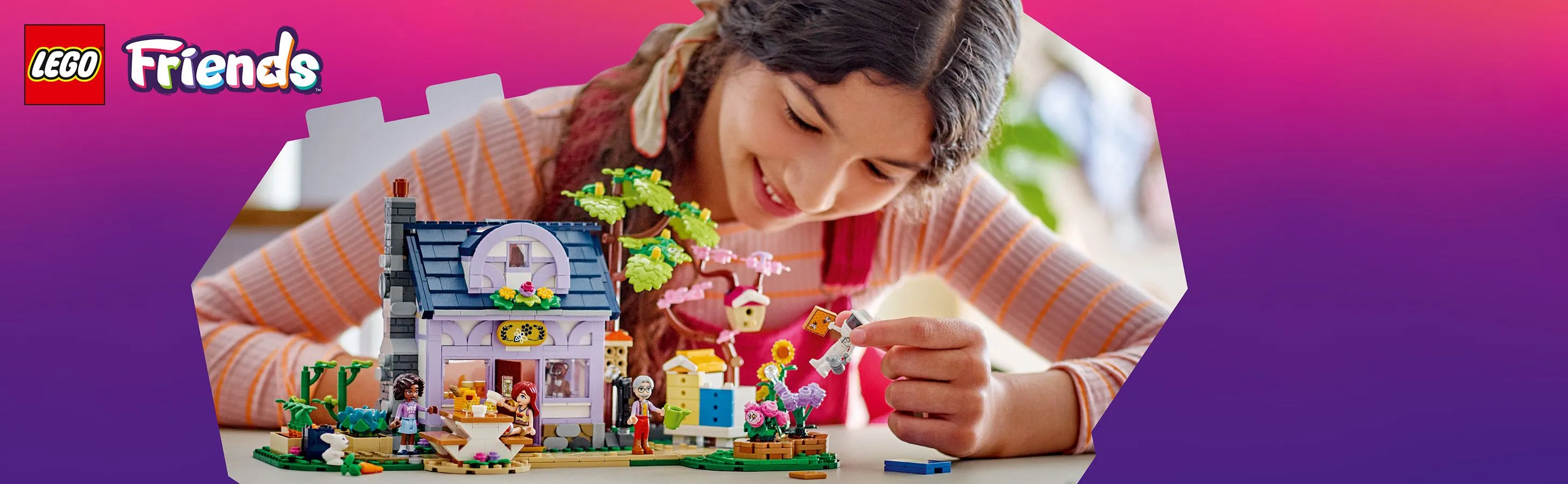 LEGO Friends Mehil&auml;ishoitajien talo ja kukkiva puutarha 42669