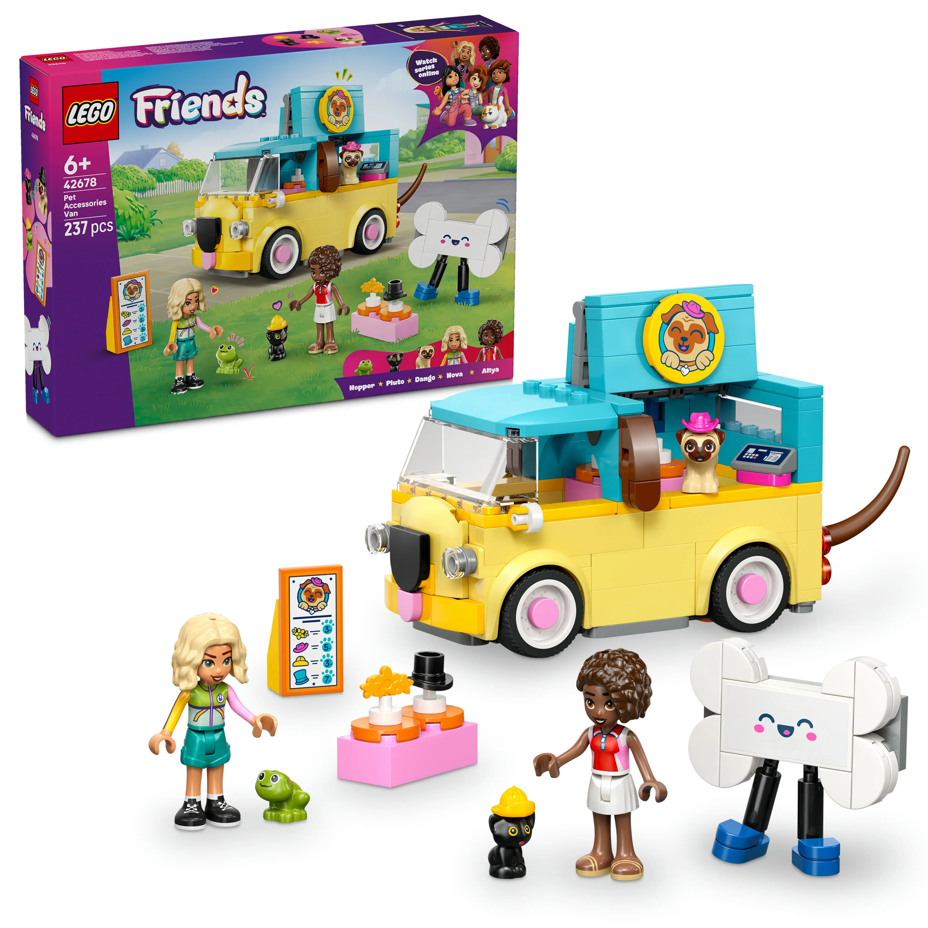 LEGO Friends Lemmikkitarvikeauto 42678