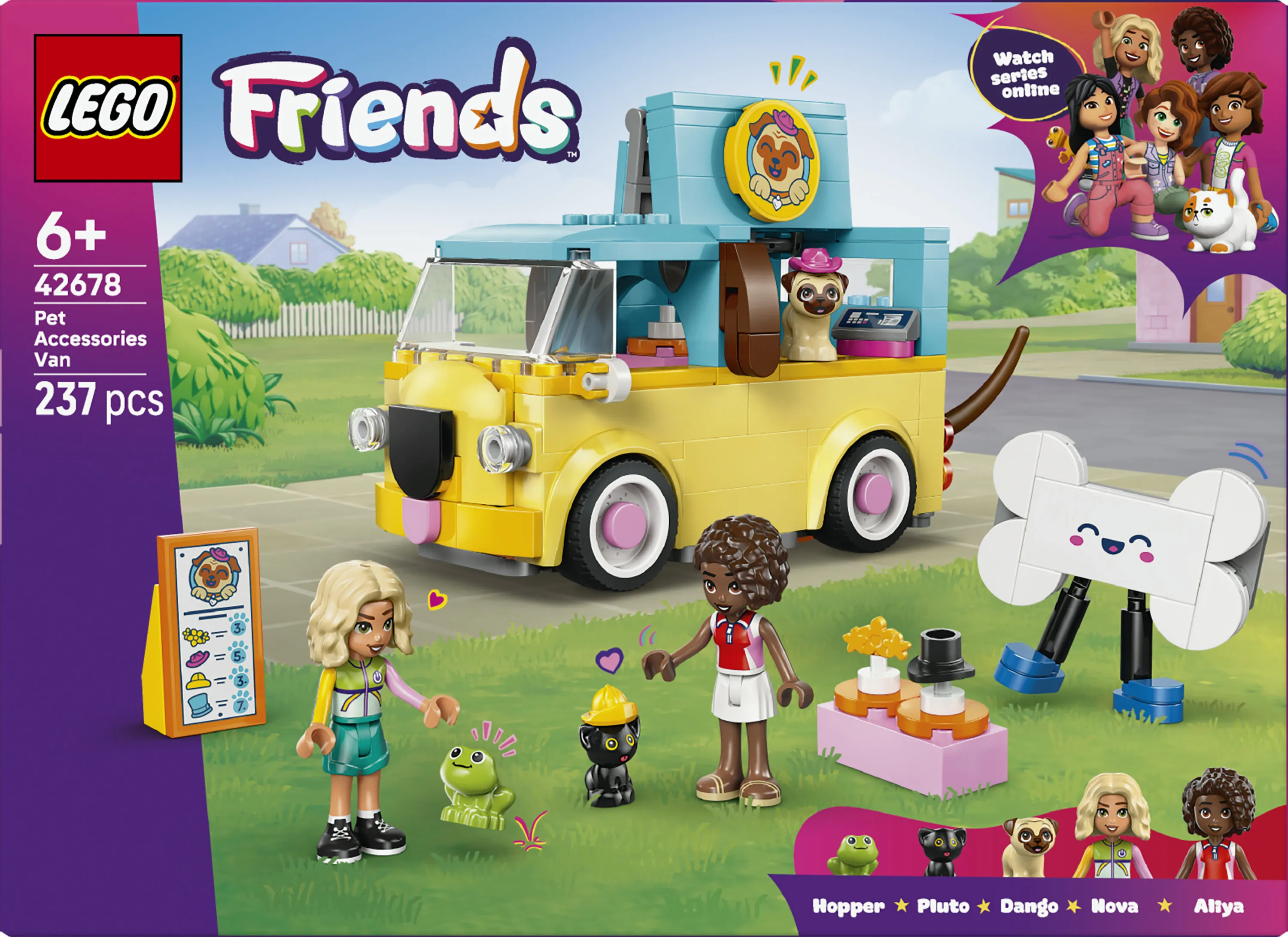 LEGO Friends Lemmikkitarvikeauto 42678