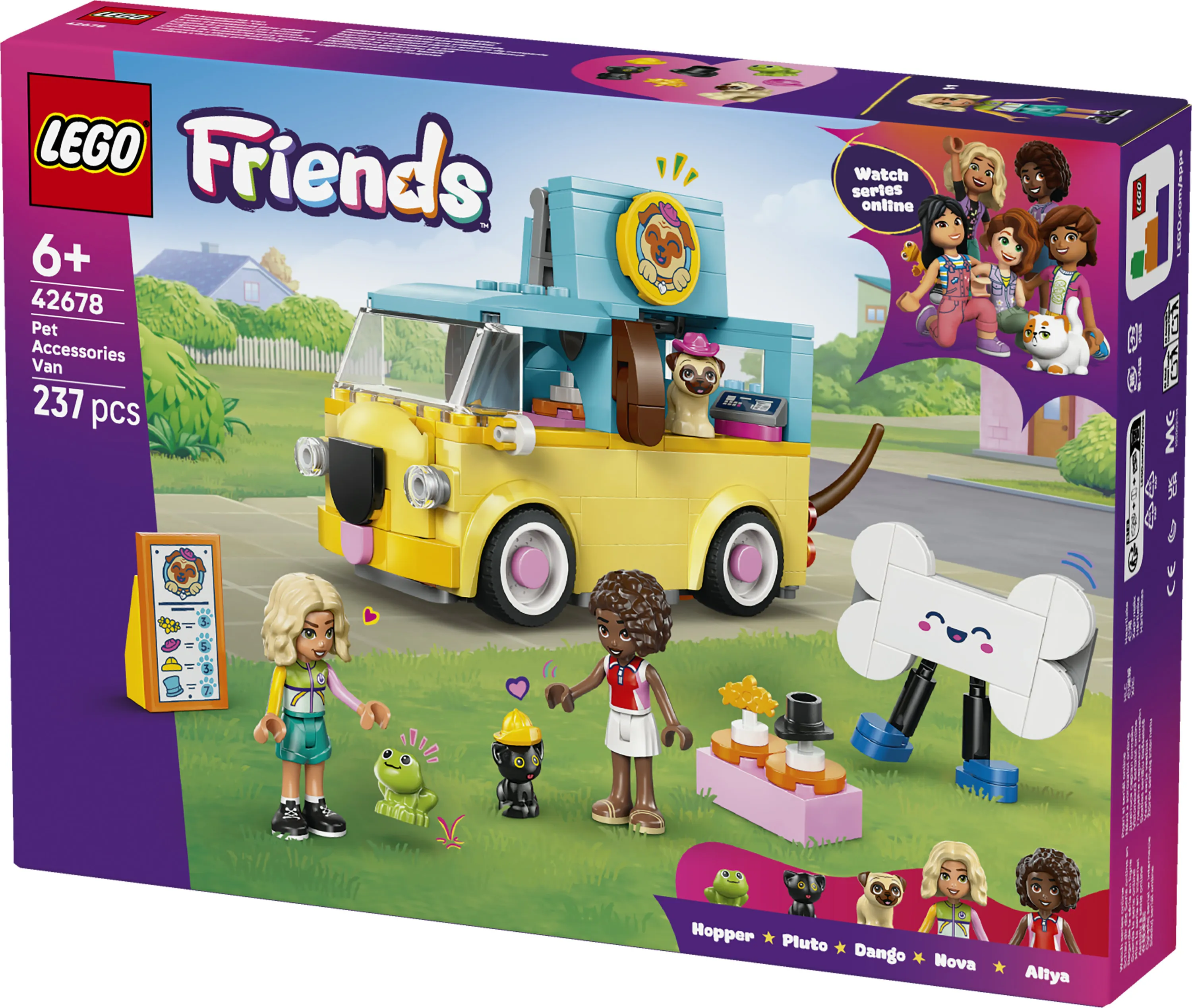 LEGO Friends Lemmikkitarvikeauto 42678