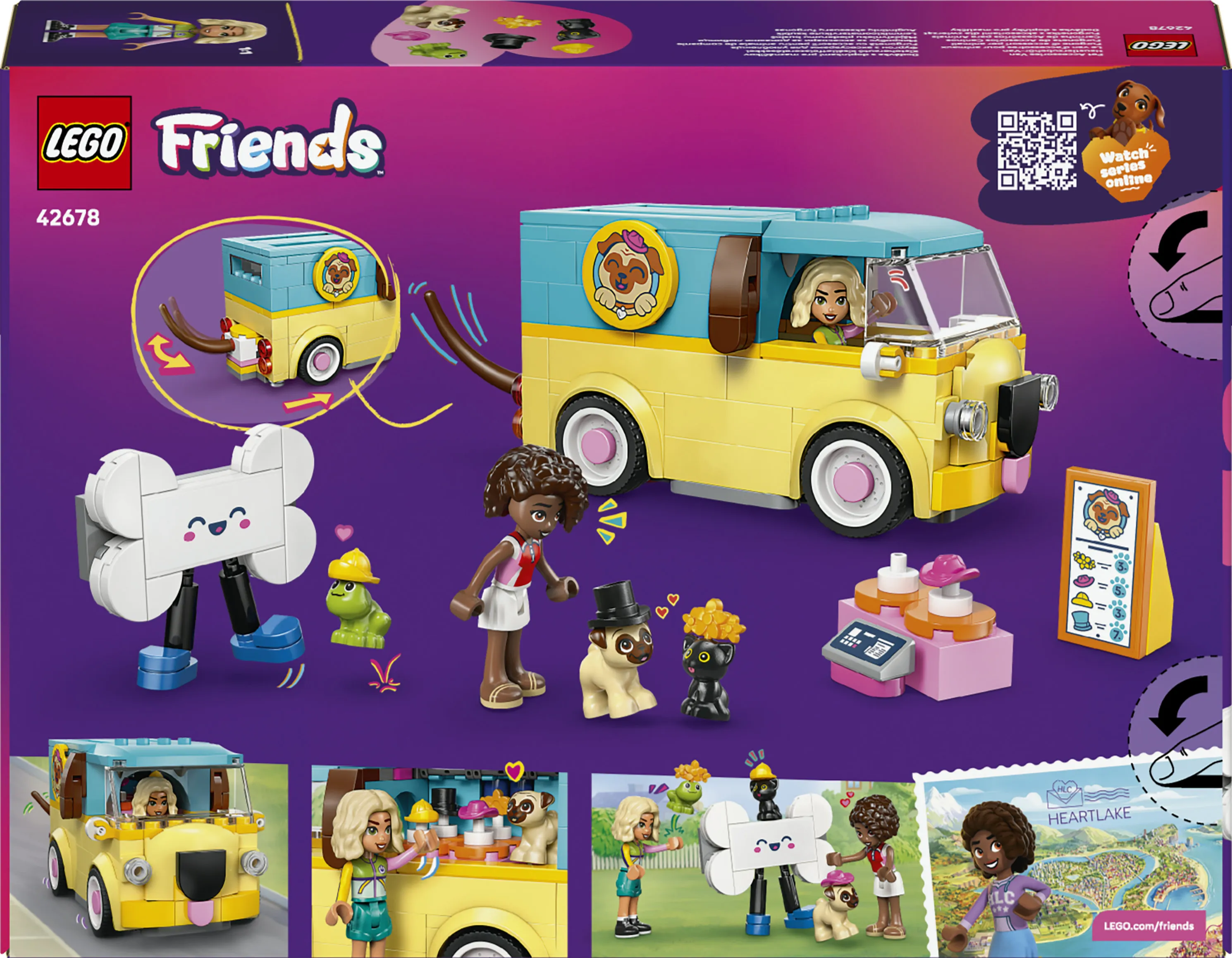 LEGO Friends Lemmikkitarvikeauto 42678