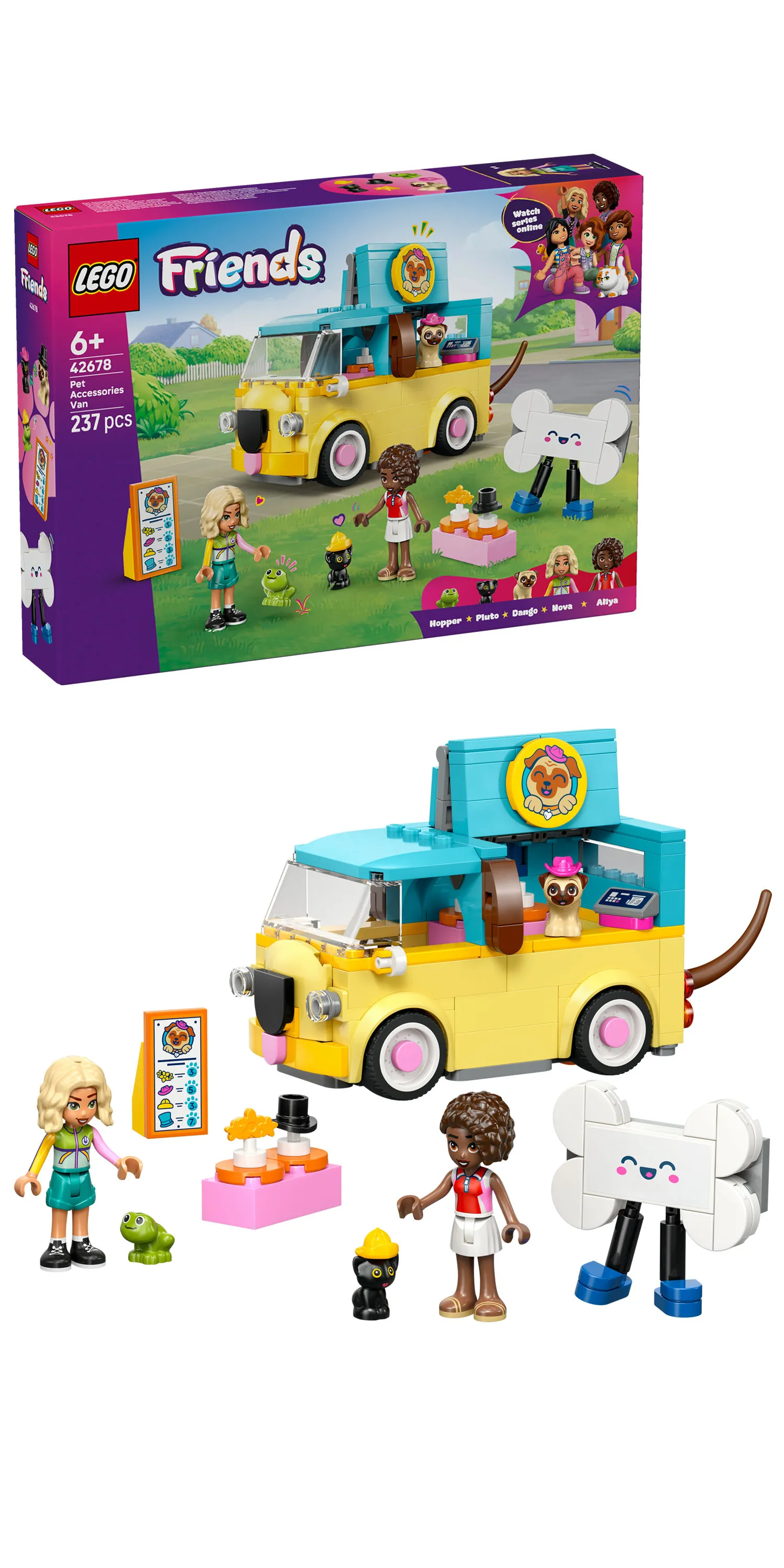 LEGO Friends Lemmikkitarvikeauto 42678