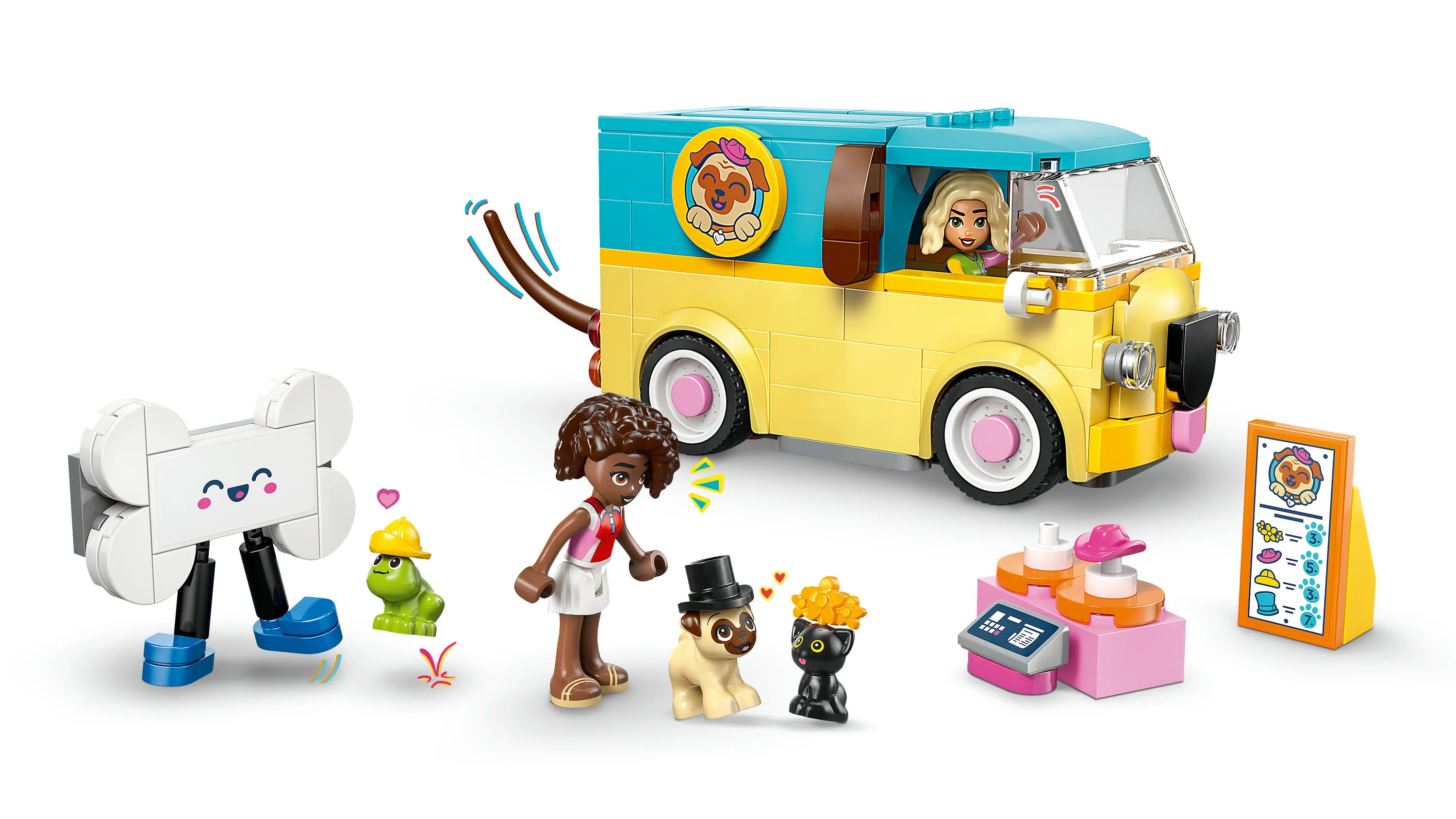 LEGO Friends Lemmikkitarvikeauto 42678