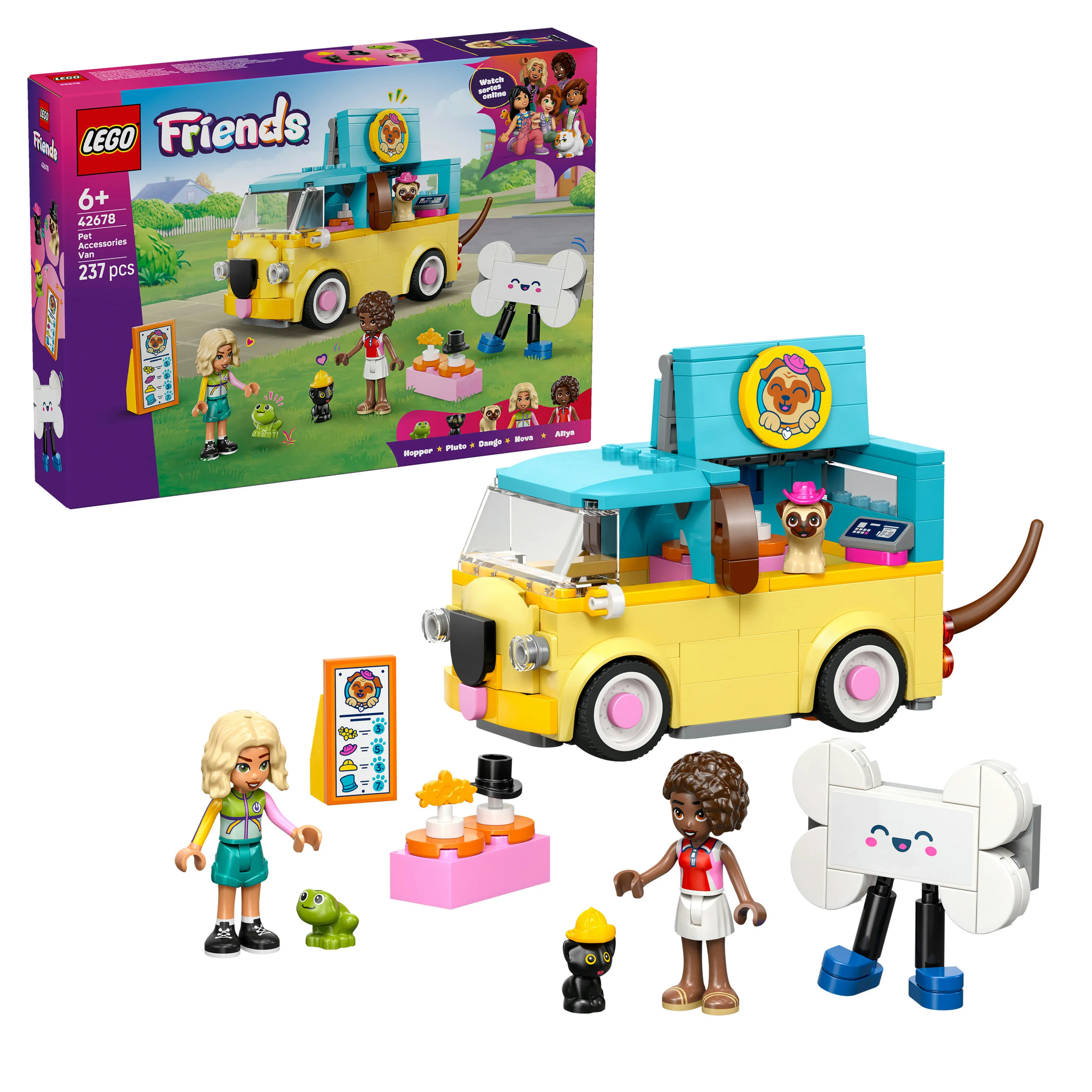 LEGO Friends Lemmikkitarvikeauto 42678