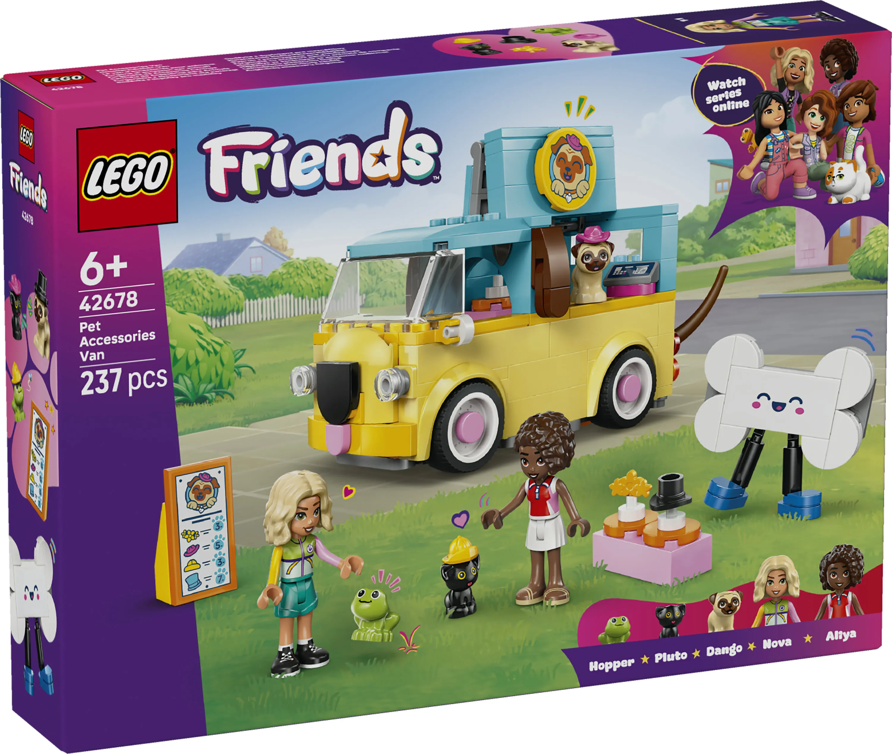 LEGO Friends Lemmikkitarvikeauto 42678