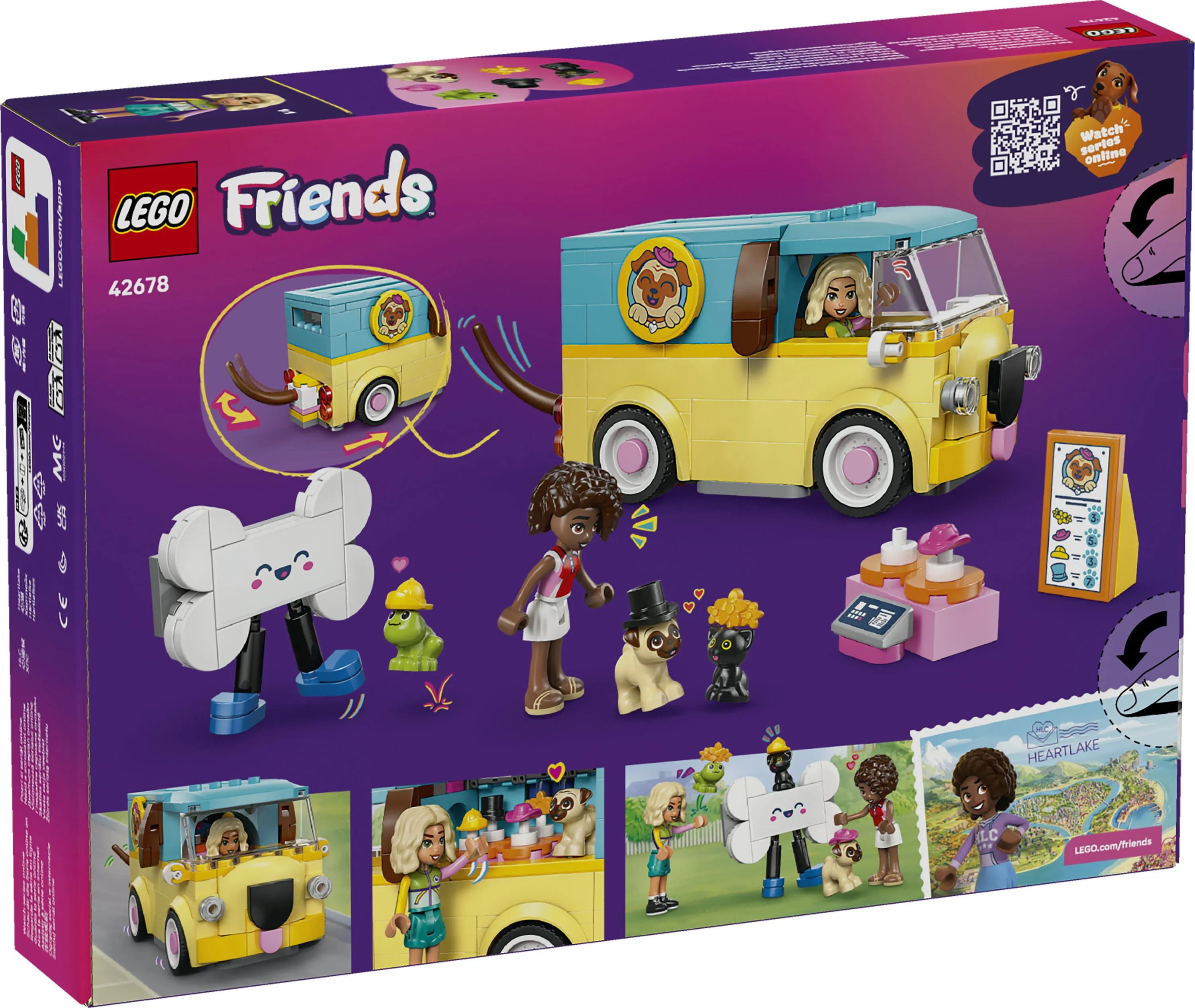 LEGO Friends Lemmikkitarvikeauto 42678