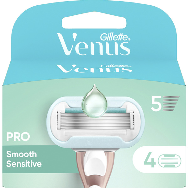 Gillette Venus PRO Smooth Sensitive, 4-pack - replacement blade
