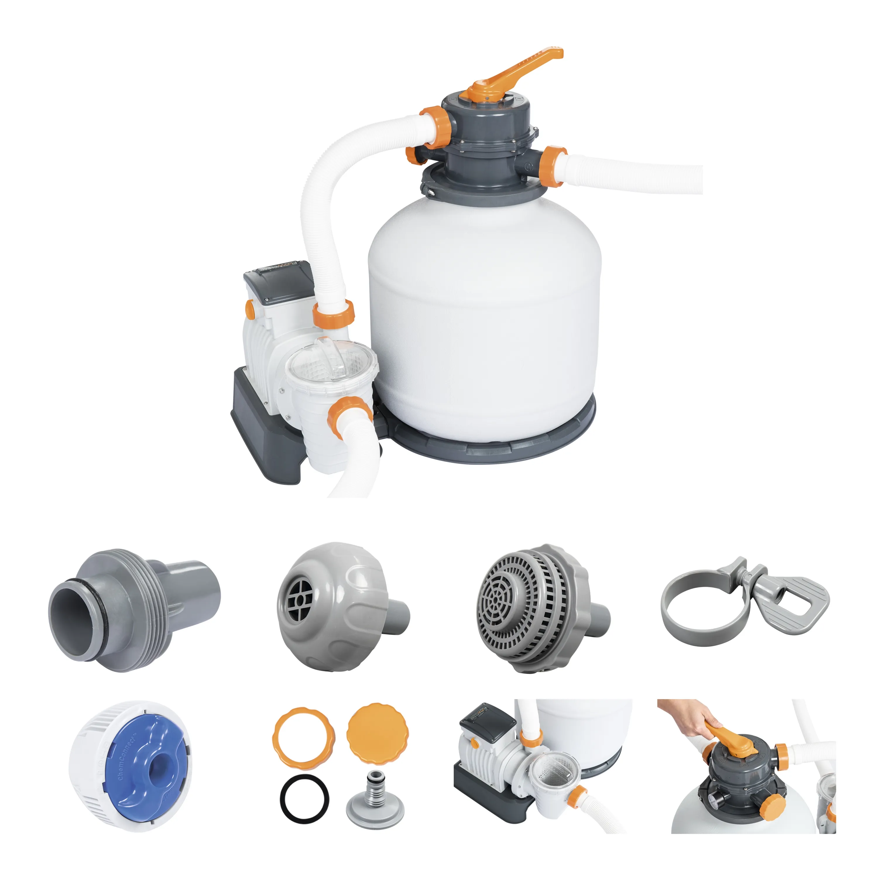Bestway Flowclear Hiekkasuodatin Flowclear Sand Filter 8327l